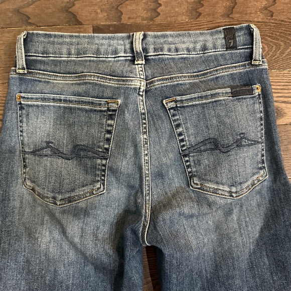 7 for all mankind skinny denim jeans| size 28 - Picture 6 of 6